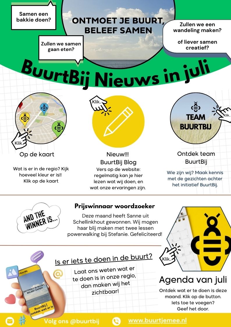 BuurtBij Nieusbrief juli 2025