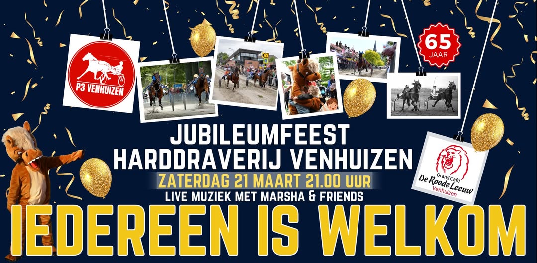 Jubileumfeest Harddraverij Venhuizen